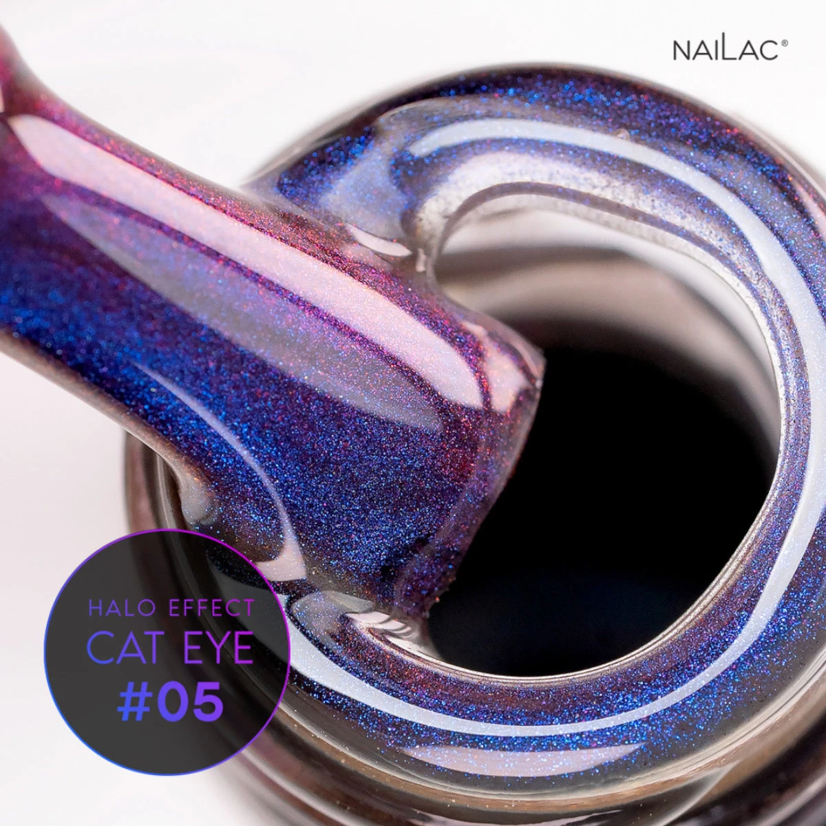 NaiLac UV/LED Gel Nail Polish Halo Effect Cat Eye 05(Nailac Uv Led Gel Nail Polish Halo Effect Cat Eye 05) 5 NaiLac UV/LED Gel Nail Polish Halo Effect Cat Eye 05(Nailac Uv Led Gel Nail Polish Halo Effect Cat Eye 05) - Image 3