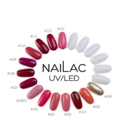 NaiLac UV/LED Gel Nail Polish 113(Nailac Uv Led Gel Nail Polish 113) -Roxie Cosmetics Shop nailac uv led hybrid gel nail polish 113 pink nails styling shades