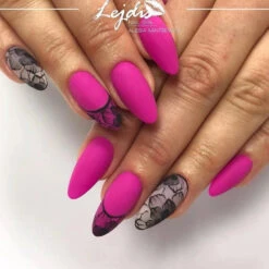 NaiLac UV/LED Gel Nail Polish 225(Nailac Uv Led Gel Nail Polish 225) -Roxie Cosmetics Shop nailac uv led hybrid gel nail polish 225 pink nails styling