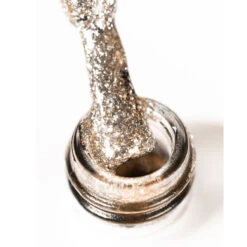 NaiLac UV/LED Gel Nail Polish 299(Nailac Uv Led Gel Nail Polish 299) -Roxie Cosmetics Shop nailac uv led hybrid gel nail polish 299 gold glitter swatch roxie cosmetics