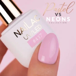 NaiLac UV/LED Gel Nail Polish 437(Nailac Uv Led Gel Nail Polish 437) -Roxie Cosmetics Shop nailac uv led hybrid gel nail polish 437 swatch roxie cosmetics