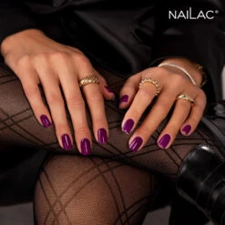 NaiLac UV/LED Gel Nail Polish 468(Nailac Uv Led Gel Nail Polish 468) -Roxie Cosmetics Shop nailac uv led hybrid gel nail polish 468 collection autumn trends nails styling