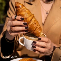 NaiLac UV/LED Gel Nail Polish 470(Nailac Uv Led Gel Nail Polish 470) -Roxie Cosmetics Shop nailac uv led hybrid gel nail polish 470 collection autumn brown nail styling