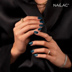 NaiLac UV/LED Gel Nail Polish 472(Nailac Uv Led Gel Nail Polish 472) -Roxie Cosmetics Shop nailac uv led hybrid gel nail polish 472 7ml blue collection autum nail styling