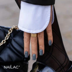 NaiLac UV/LED Gel Nail Polish 473(Nailac Uv Led Gel Nail Polish 473) -Roxie Cosmetics Shop nailac uv led hybrid gel nail polish 473 gray collection autum nail styling