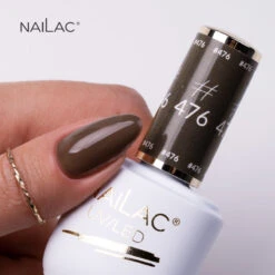 NaiLac UV/LED Gel Nail Polish 476(Nailac Uv Led Gel Nail Polish 476) -Roxie Cosmetics Shop nailac uv led hybrid gel nail polish 476 swatch roxie cosmetics