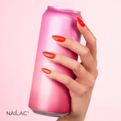 NaiLac UV/LED Gel Nail Polish 484(Nailac Uv Led Gel Nail Polish 484) -Roxie Cosmetics Shop nailac uv led hybrid gel nail polish 484 red