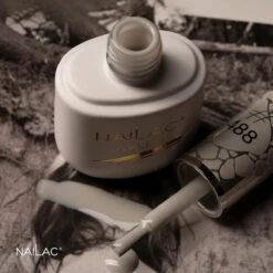 NaiLac UV/LED Gel Nail Polish 488(Nailac Uv Led Gel Nail Polish 488) -Roxie Cosmetics Shop nailac uv led hybrid gel nail polish 488 cream nail bottle