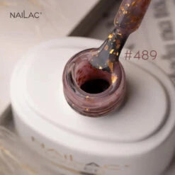 NaiLac UV/LED Gel Nail Polish 489(Nailac Uv Led Gel Nail Polish 489) -Roxie Cosmetics Shop nailac uv led hybrid gel nail polish 489 colour nail styling
