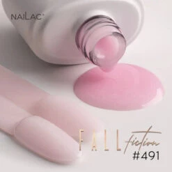 NaiLac UV/LED Gel Nail Polish 491(Nailac Uv Led Gel Nail Polish 491) -Roxie Cosmetics Shop nailac uv led hybrid gel nail polish 491 colour pink roxie cosmetics