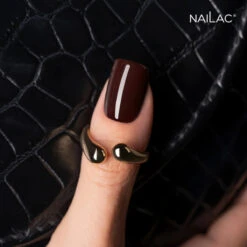 NaiLac UV/LED Gel Nail Polish 499(Nailac Uv Led Gel Nail Polish 499) -Roxie Cosmetics Shop nailac uv led hybrid gel nail polish 499 brown nail roxie cosmetics