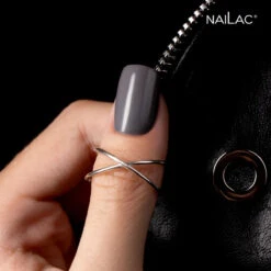 NaiLac UV/LED Gel Nail Polish 501(Nailac Uv Led Gel Nail Polish 501) 10 NaiLac UV/LED Gel Nail Polish 501(Nailac Uv Led Gel Nail Polish 501) -Roxie Cosmetics Shop nailac uv led hybrid gel nail polish 501 grey nail roxie cosmetics