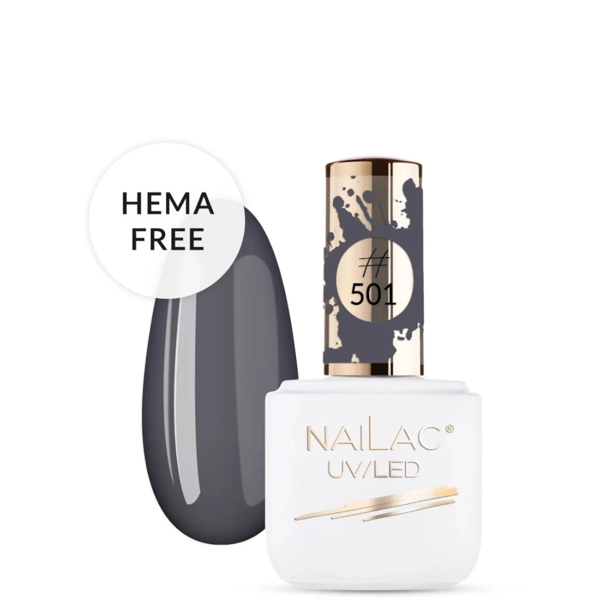 NaiLac UV/LED Gel Nail Polish 501(Nailac Uv Led Gel Nail Polish 501) 3 NaiLac UV/LED Gel Nail Polish 501(Nailac Uv Led Gel Nail Polish 501)