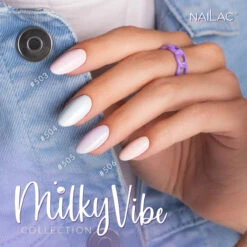 NaiLac UV/LED Gel Nail Polish 503(Nailac Uv Led Gel Nail Polish 503) -Roxie Cosmetics Shop nailac uv led hybrid gel nail polish 503 milky vibe collection roxie cosmetics
