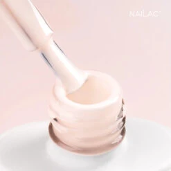 NaiLac UV/LED Gel Nail Polish 506(Nailac Uv Led Gel Nail Polish 506) -Roxie Cosmetics Shop nailac uv led hybrid gel nail polish 506 swatch pastel peach roxie cosmetics