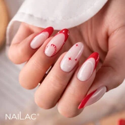 NaiLac UV/LED Gel Nail Polish Ho Ho Ho(Nailac Uv Led Gel Nail Polish Ho Ho Ho) 8 NaiLac UV/LED Gel Nail Polish Ho Ho Ho(Nailac Uv Led Gel Nail Polish Ho Ho Ho) -Roxie Cosmetics Shop nailac uv led hybrid gel nail polish ho ho ho red nail styling