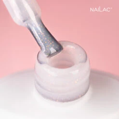Nailac Jelly Bottle Gel Bling Angel Kiss(Nailac Jelly Bottle Gel Bling Angel Kiss) -Roxie Cosmetics Shop nailac uv led jelly bottle base bling angel kiss nail swatch colour roxie cosmetics