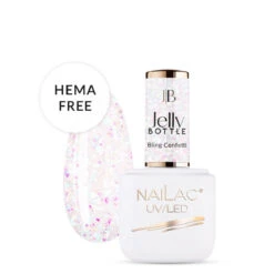 Nailac Jelly Bottle Gel Bling Confetti(Nailac Jelly Bottle Gel Bling Confetti)