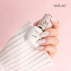 Nailac Jelly Bottle Gel Bling Milky Way(Nailac Jelly Bottle Gel Bling Milky Way) -Roxie Cosmetics Shop nailac uv led jelly bottle base bling milky way nails styling roxie cosmetics