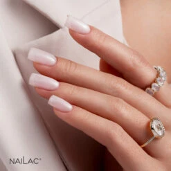 NaiLac Hybrid UV/LED Shimmer VitaMilk Base(Nailac Hybrid Uv Led Shimmer Vitamilk Base) -Roxie Cosmetics Shop nailac uv led vitamilk base shimmer nail styling roxie cosmetics