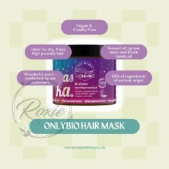 OnlyBio Hair Balance High Porosity Hair Mask(Onlybio Hair Balance High Porosity Hair Mask) -Roxie Cosmetics Shop onlybio high porosity hair mask features