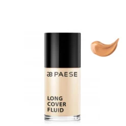 Paese Long Cover Fluid Coverage Foundation(Paese Long Cover Fluid Coverage Foundation) -Roxie Cosmetics Shop paese long cover fluid face makeup coverage foundation 02 natural