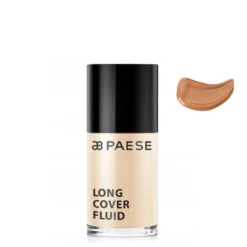 Paese Long Cover Fluid Coverage Foundation(Paese Long Cover Fluid Coverage Foundation) -Roxie Cosmetics Shop paese long cover fluid face makeup coverage foundation 04 tanned