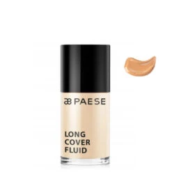 Paese Long Cover Fluid Coverage Foundation(Paese Long Cover Fluid Coverage Foundation) -Roxie Cosmetics Shop paese long cover fluid face makeup coverage foundation 1 5 beige