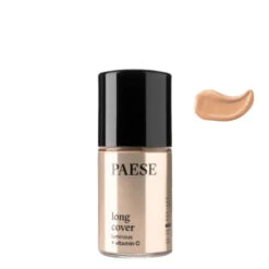 Paese Long Cover Luminous & Vitamin C Foundation(Paese Long Cover Luminous Vitamin C Foundation) -Roxie Cosmetics Shop paese long cover luminous face makeup foundation 3n natural