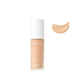 Paese Lush Satin Multivitamin & Brightening Foundation (EXP 09/2025)(Paese Lush Satin Multivitamin Brightening Foundation) -Roxie Cosmetics Shop paese lush satin multivitamin brightening makeup foundation 31 warm beige