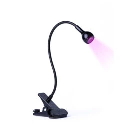 Desk Table Lamp UV/LED 5W(Desk Lamp Uv Led 5w) -Roxie Cosmetics Shop project nails ul led table desk lamp black details light