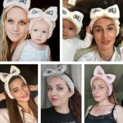 Roxie Fluffy Headband For Beauty Treatments(Roxie Fluffy Headband For Beauty Treatments) -Roxie Cosmetics Shop roxie hair band omg grey happy people