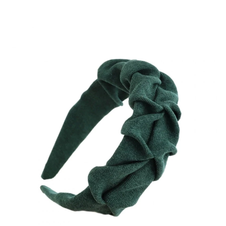 Roxie Collection Bottle Green Crinkle Headband(Roxie Collection Bottle Green Crinkle Headband) 4 Roxie Collection Bottle Green Crinkle Headband(Roxie Collection Bottle Green Crinkle Headband) - Image 2