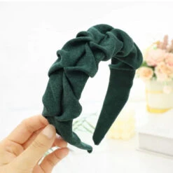 Roxie Collection Bottle Green Crinkle Headband(Roxie Collection Bottle Green Crinkle Headband) 7 Roxie Collection Bottle Green Crinkle Headband(Roxie Collection Bottle Green Crinkle Headband) -Roxie Cosmetics Shop roxie headband crinkle bottle green3