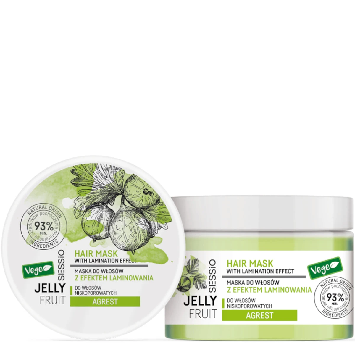 Sessio Jelly Fruit Low Porosity Hair Mask With Lamination Effect Gooseberry(Sessio Jelly Fruit Low Porosity Hair Mask With Lamination Effect Gooseberry) 3 Sessio Jelly Fruit Low Porosity Hair Mask With Lamination Effect Gooseberry(Sessio Jelly Fruit Low Porosity Hair Mask With Lamination Effect Gooseberry)