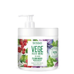 Sessio Vege Hair Menu Moisturizing Gel Mask Low Porosity Hair(Sessio Vege Hair Menu Moisturizing Gel Mask Low Porosity Hair)