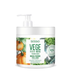 Sessio Vege Hair Menu Pudding Mask High Porosity Hair(Sessio Vege Hair Menu Pudding Mask High Porosity Hair)