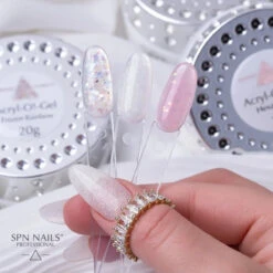 SPN Nails Acryl-O!-Gel Acrylic Gel Frozen Rainbow(Spn Nails Acryl O Gel Acrylic Gel Frozen Rainbow) -Roxie Cosmetics Shop spn acryl o gel acrylic gel frozen rainbow glitter gel collection roxie cosmetics