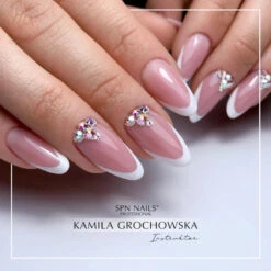 SPN Nails Acryl-O!-Gel Acrylic Gel Cover Mask(Spn Nails Acryl O Gel Acrylic Gel Cover Mask) -Roxie Cosmetics Shop spn acryl o gel cover mask 20g on nails