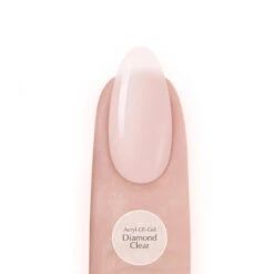 SPN Nails Acryl-O!-Gel Acrylic Gel Diamond Clear(Spn Nails Acryl O Gel Acrylic Gel Diamond Clear) -Roxie Cosmetics Shop spn acryl o gel diamond clear on nails