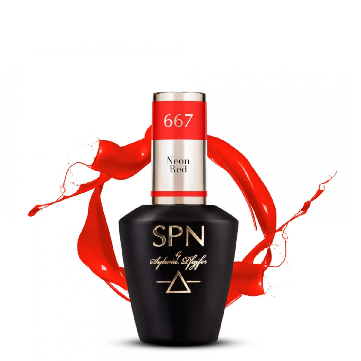 SPN Nails UV/LED Gel Polish 667 Neon Red(Spn Nails Uv Led Gel Polish 667 Neon Red) 3 SPN Nails UV/LED Gel Polish 667 Neon Red(Spn Nails Uv Led Gel Polish 667 Neon Red)