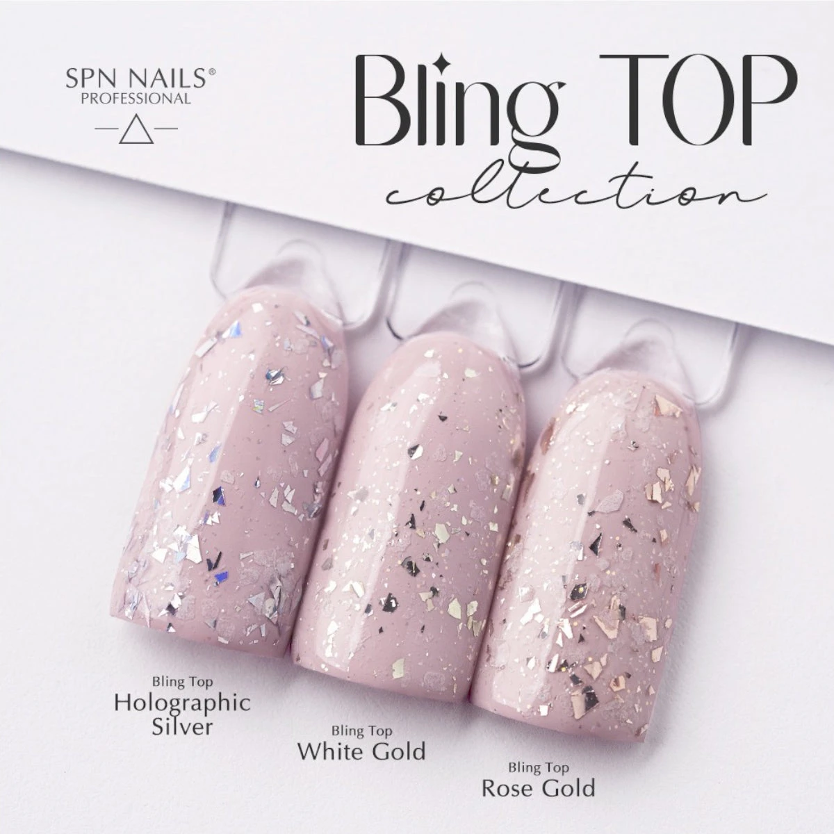 SPN Nails UV LaQ Bling Top Rose Gold(Spn Nails Uv Laq Bling Top Rose Gold) 9 SPN Nails UV LaQ Bling Top Rose Gold(Spn Nails Uv Laq Bling Top Rose Gold) - Image 7