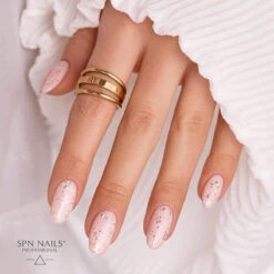 SPN Nails UV LaQ Bling Top White Gold(Spn Nails Uv Laq Bling Top White Gold) -Roxie Cosmetics Shop spn nails bling top white gold uv laq nails styling