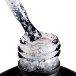 SPN Nails UV LaQ Bling Top White Gold(Spn Nails Uv Laq Bling Top White Gold) -Roxie Cosmetics Shop spn nails bling top white gold uv laq swatch