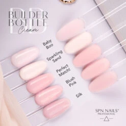 SPN Nails Builder Bottle Cream Angel(Spn Nails Builder Bottle Cream Angel) -Roxie Cosmetics Shop spn nails builder bottle gel cream vegan angel nail shades roxie cosmetics