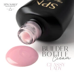 SPN Nails Builder Bottle Cream Classy Lady(Spn Nails Builder Bottle Cream Classy Lady) -Roxie Cosmetics Shop spn nails builder bottle gel cream vegan classy lady swatch roxie cosmetics
