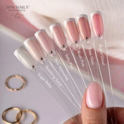 SPN Nails Builder Bottle Cream Salty Pink(Spn Nails Builder Bottle Cream Salty Pink) -Roxie Cosmetics Shop spn nails builder bottle gel cream vegan salty pink nail collection roxie cosmetics