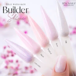 SPN Nails Builder Shine Gel Lavender(Spn Nails Builder Shine Gel Lavender) -Roxie Cosmetics Shop spn nails builder gel shine lavender line swatch roxie cosmetics