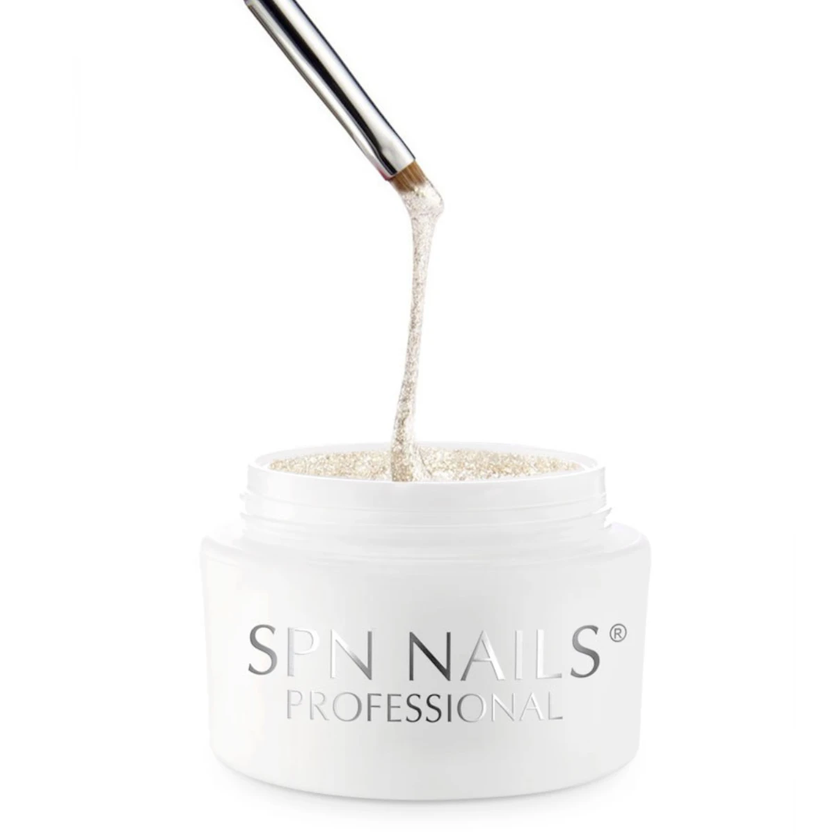 SPN Nails Metal Gel No.3 White Gold(Spn Nails Metal Gel No 3 White Gold) 3 SPN Nails Metal Gel No.3 White Gold(Spn Nails Metal Gel No 3 White Gold)