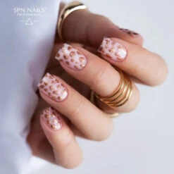 SPN Nails Metal Gel No.7 Rustic Gold(Spn Nails Metal Gel No 7 Rustic Gold) -Roxie Cosmetics Shop spn nails glitter gel no7 rustic gold nail styling roxie cosmetics